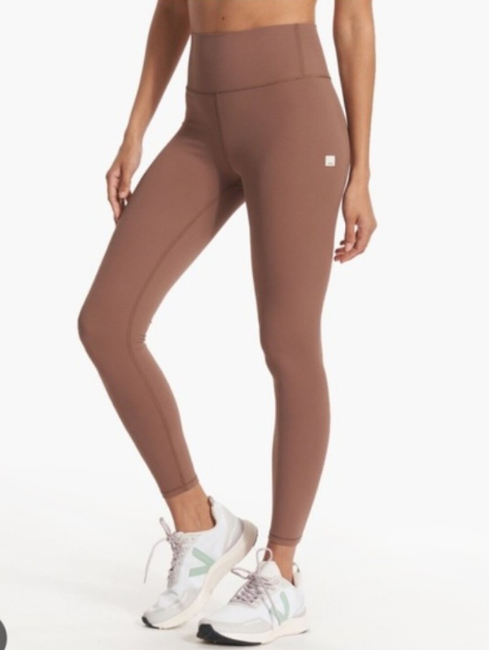 Vuori All The Feels Leggings - Light Brown